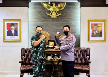 Kapolri Ungkapkan Pengoptimalan Sinergitas TNI-Polri Saat Kunjungan Dengan KSAD