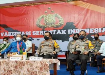 Gelaran Vaksinasi Hasil Kolaborasi USM-Polri