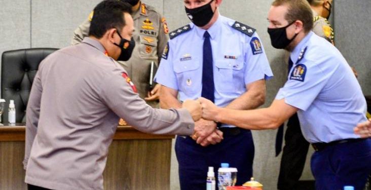 Sinergi Polri dan Polisi Selandia Baru dalam Pencegahan Kejahatan Transnasional