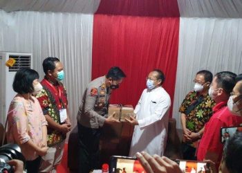 Sukses Amankan Ibadah Natal di Gereja Katedral, Romo Hani Kunjungi Pos Pengamanan Sawah Besar