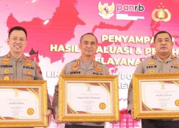 Bukti Polri Bekerja Baik, 27 Polres Raih Pelayanan Prima