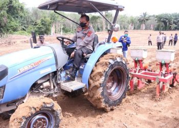Kapolda Sumsel Lakukan Pencanangan Tanaman Perdana Jagung, Dukung Ketahanan Pangan