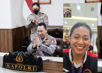 Pesan Kapolri Untuk Atlet SEA GAMES Luar Biasa Semangatnya