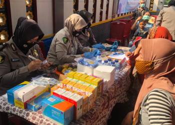 Hari Jadi Polwan Ke-74, Polda Banten Gelar Bakti Sosial