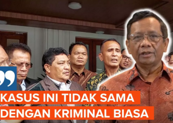 Mahfud MD Tewasnya Brigadir J Bukan Kriminal Biasa