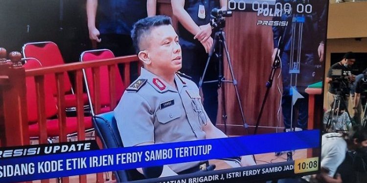 hasil sidang etik ferdy sambo