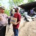 Korlantas Polri Bantu Warga di TPST Piyungan Bantul dalam HUT Bhayangkara Lantas ke-67