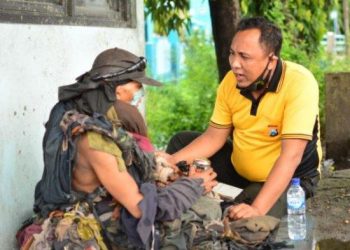 Aipda Purnomo Polisi Lamongan yang Rawat Ratusan ODGJ