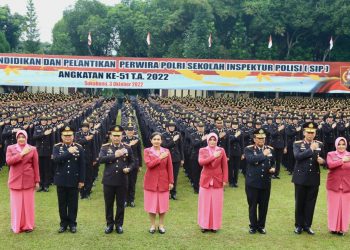 Kapolri Melantik 2.123 Perwira Polri SIP