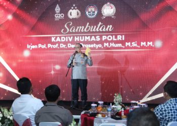 Divisi Humas Polri Mendorong Kerjasama Antara Polri, Masyarkat, dan Media