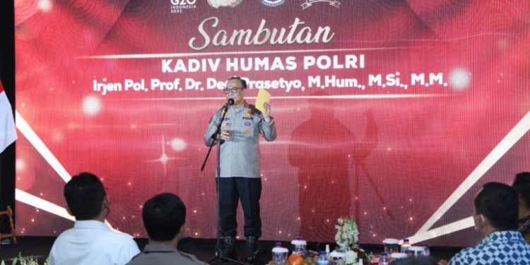 Divisi Humas Polri Mendorong Kerjasama Antara Polri, Masyarkat, dan Media