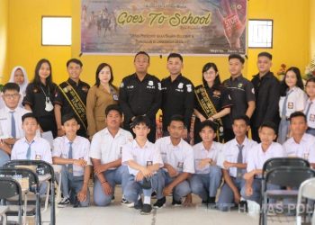 Humas Polda Kalteng Sampaikan Setop Perundungan di SMAN 3 Palangka Raya