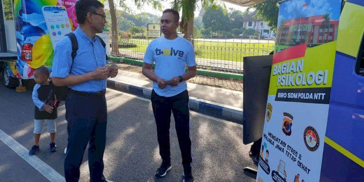 Polda NTT Berikan Layanan Psikologi Sosial Saat Car Free Day