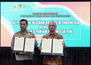 Polri-Bank Syariah Indonesia Jalin MoU Terbitkan KTA Elektronik