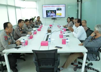 Divisi Humas Polri Visit Media Ke ANTARA, Bahas Hoax Jelang Pemilu 2024