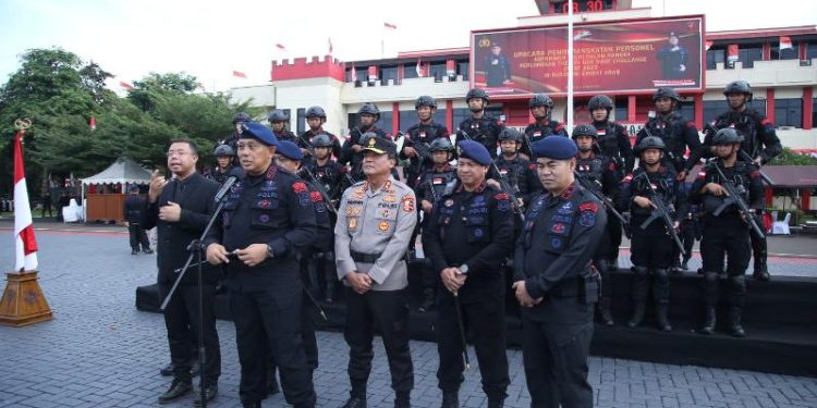 Brimob Kerahkan Tim Ikuti Lomba UAE SWAT Challenge