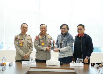 Divisi Humas Polri Kunjungi Media, Bahas Terkati Mudik dan Pemilu 2024