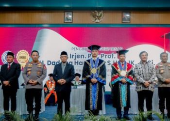 Irjen Dadang Hartanto Dikukuhkan Menjadi Guru Besar UMSU di Medan