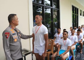 Kapolda Kaltim Cek Tes Kesehatan Penerimaan Akpol TA 2023 Ingatkan Panitia Pegang Teguh Prinsip BETAH