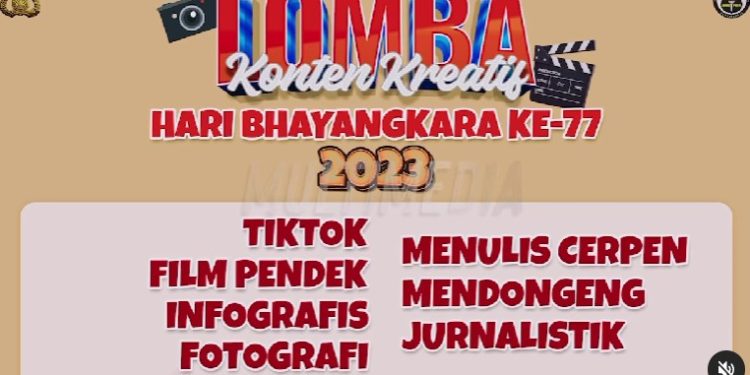 Divisi Humas Polri Gelar Lomba Konten Kreatif Jelang Hari Bhayangkara ke-77