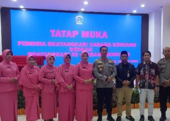 Bhayangkari Polres Bontang Gelar Sosialisasi Partisipasi Perempuan di Pemilu 2024