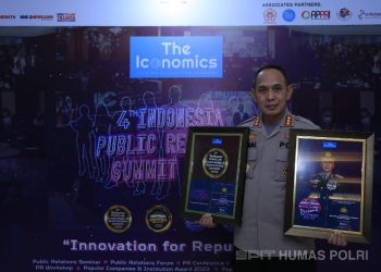 Polri Raih Penghargaan Prestisius di Indonesia Public Relations Summit 2023