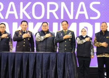 Kapolri dan Panglima TNI Teken Deklarasi Netralitas untuk Pemilu 2024