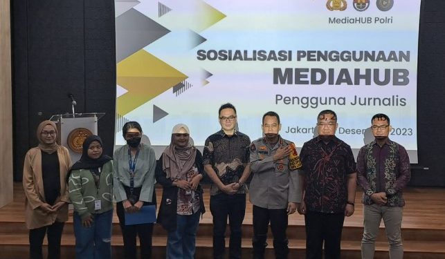 Foto Sosialisasi Mediahub dengan Jurnalis