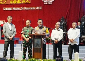 Kapolri Pastikan Natal 2023 Aman dan Damai di Seluruh Indonesia