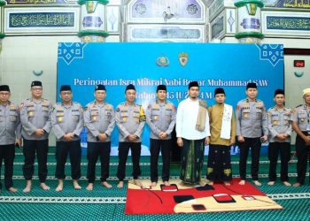 Mabes Polri menyelenggarakan Peringatan Isra Mikraj Nabi Besar Muhammad SAW 1445 H pada hari Selasa (27/2).
