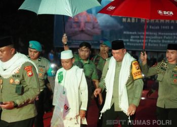 Foto Kegiatan Isra Mikraj Polda Sulbar Ramai Antusias Masyarakat