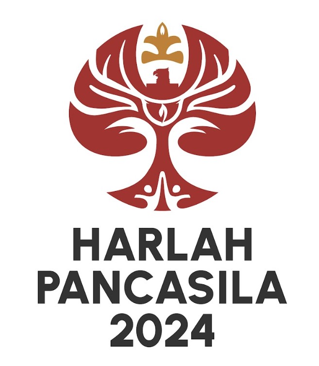 Logo Harlah Pancasila 1 Juni 2024 putih jpg
