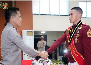 247 Taruna Akpol Angkatan 55 Lulus, Brigadir Taruna Gomgom Raih Adi Makayasa