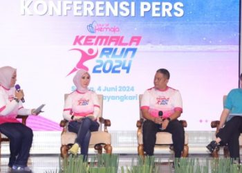 Bhayangkari dan YKB Gelar Kemala Run 2024