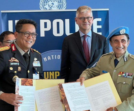 Kadivhubinter) Polri, Irjen Pol Khrisna Murti, dengan Kepolisian PBB atau United Nations Police (UNPOL)