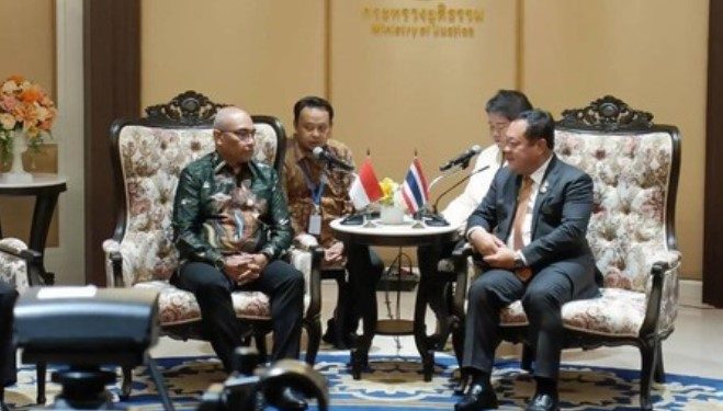 Kombes Audie S Latuheru, Kepala Bagian Kejahatan Internasional (Jatinter) Divisi Hubungan Internasional (Hubinter) Polri.