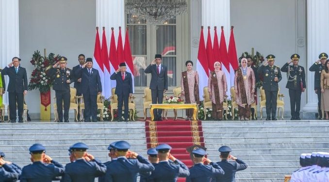 906 Perwira Remaja Dilantik oleh Presiden Jokowi di Upacara Praspa 2024