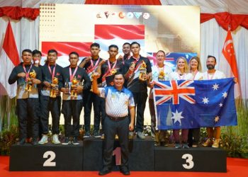 Kabaharkam Polri, Komjen Pol. Fadil Imran, di Gedung Soemardhi Wind Tunnel Korbrimob Polri, Cikeas, Bogor, Jawa Barat, pada Sabtu (20/7/2024)