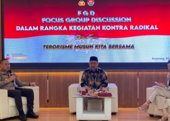 Karo Penmas Divisi Humas Polri Brigjen Pol Trunoyudo Wisnu Andiko, S.I.K. dengan narasumber utama Ustad Muhammad Nasir Abbas