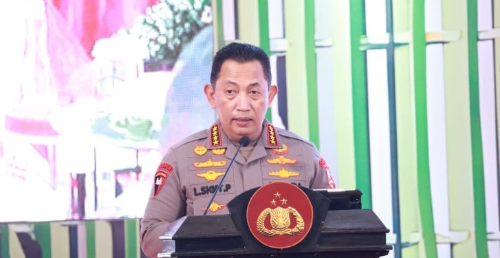 Kapolri Jenderal Listyo Sigit Prabowo menghadiri acara sarasehan dan syukuran dalam rangka memperingati Hari Juang Polri di Surabaya, Rabu 21 Agustus 2024 | Foto dok: Humas Mabes Polri