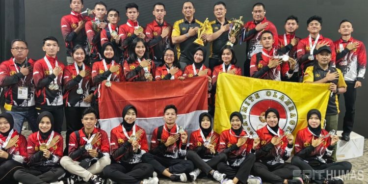 Tim Taekwondo Garbha Presisi Polri Raih Juara Umum di Kejuaraan Internasional Malaysia