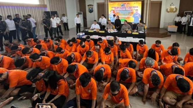 Operasi Tumpas Semeru 2024 di Surabaya