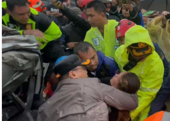 kecelakaan beruntun di Tol Cipularang Purwakarta