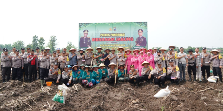 Polres Ponorogo swasembada pangan
