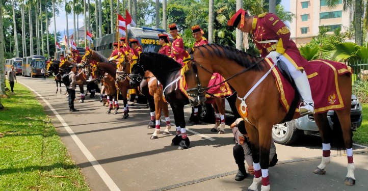 Kunjungan Presiden Erdogan di Istana Bogor