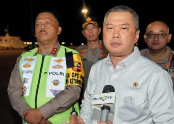 Menteri Perhubungan Dudy Purwagandhi mengapresiasi Korlantas Polri