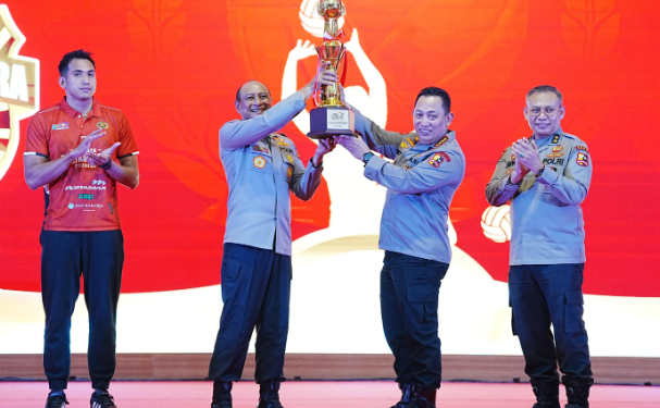 Tim Voli Jakarta Bhayangkara Presisi Juara Proliga 2025