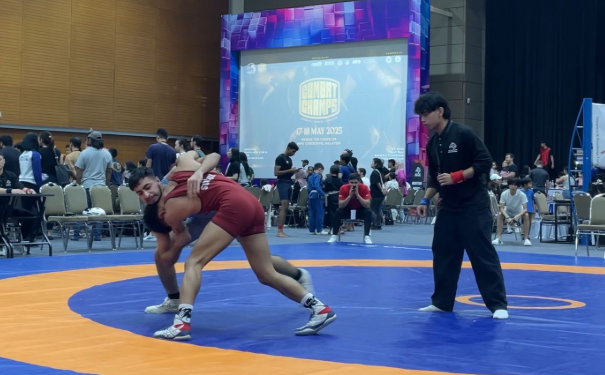 Bripda Syahrul Fauzi juara di Combat Champs International