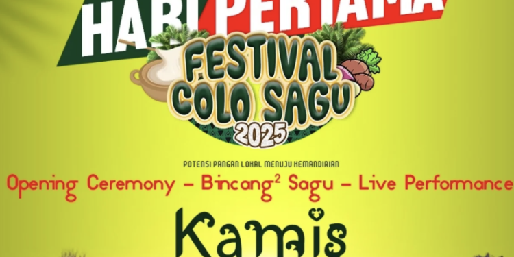 Festival Colo Sagu sambut Hari Bhayangkara di Papua
