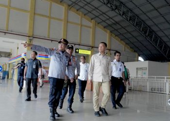 Direktur Jenderal Perhubungan Darat Kementerian Perhubungan, Aan Suhanan, melakukan kunjungan kerja di Jawa Timur